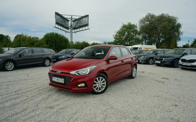 działdowo Hyundai i20 cena 45700 przebieg: 57331, rok produkcji 2018 z Działdowo
